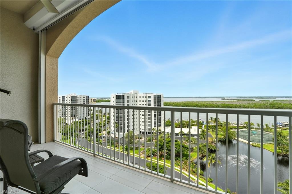 Balcony with a water view - Virtually Edited Image