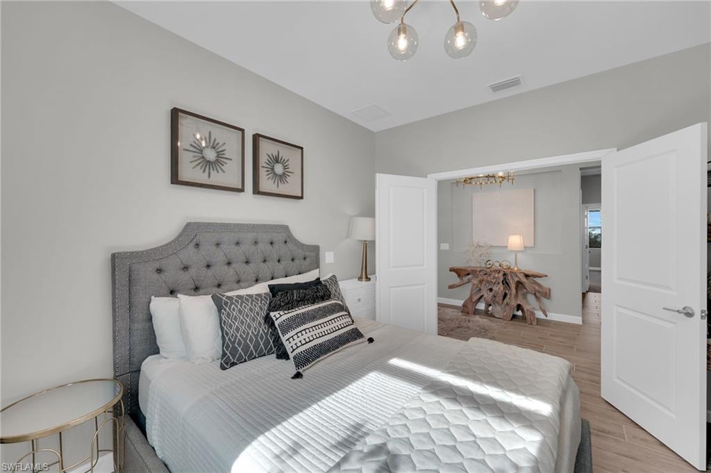 Used as a guest bedroom