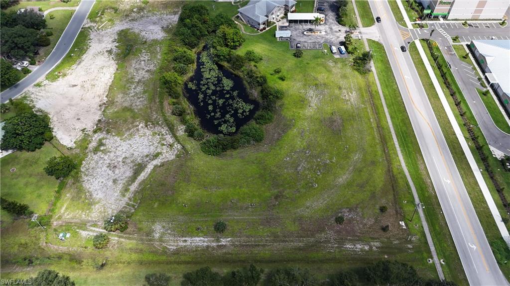 Aerial view of property's location