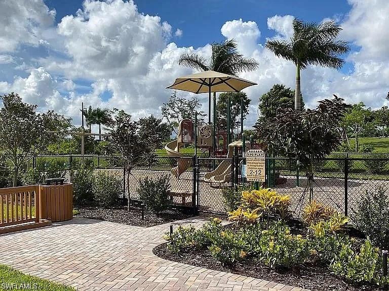 View of community playground