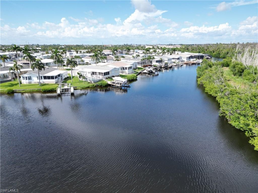 Looking North up the canal to the East.