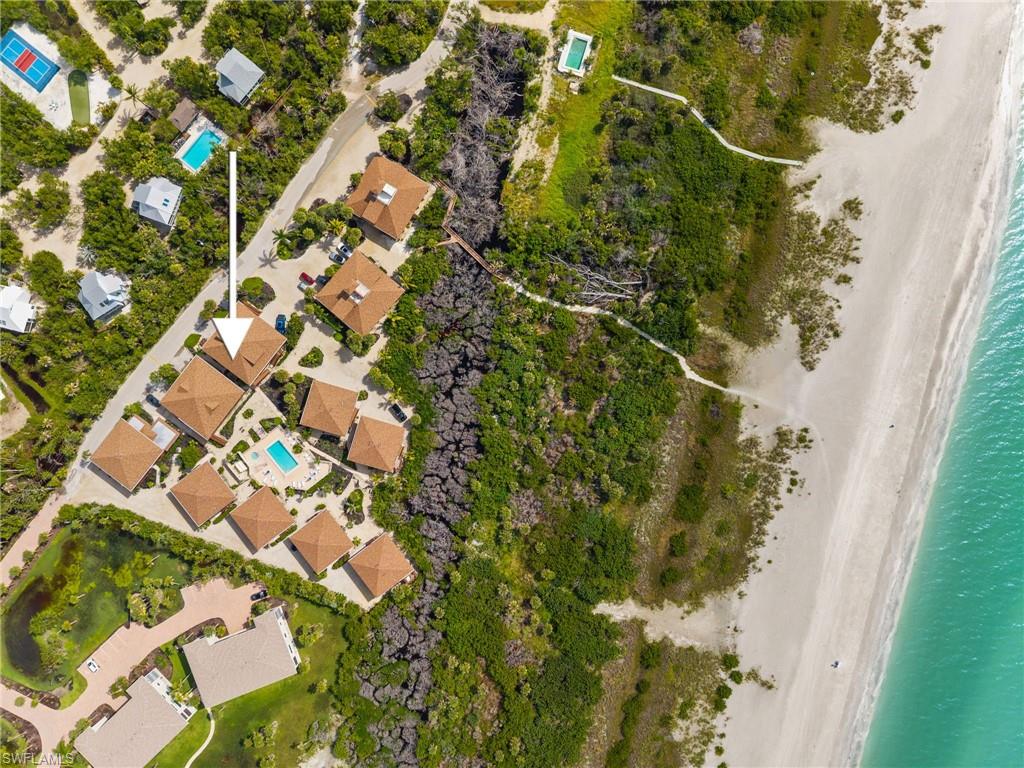 Aerial overview of property's location