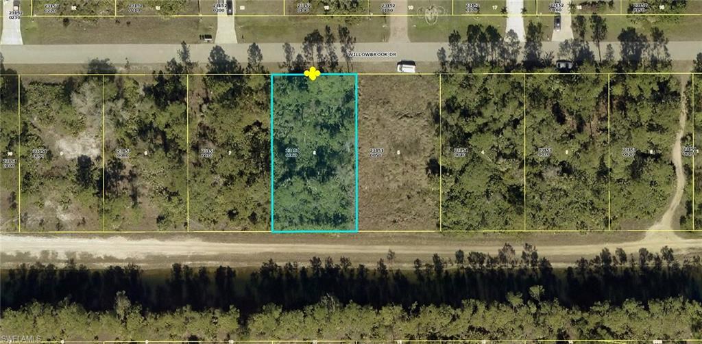 Aerial overview of property's location