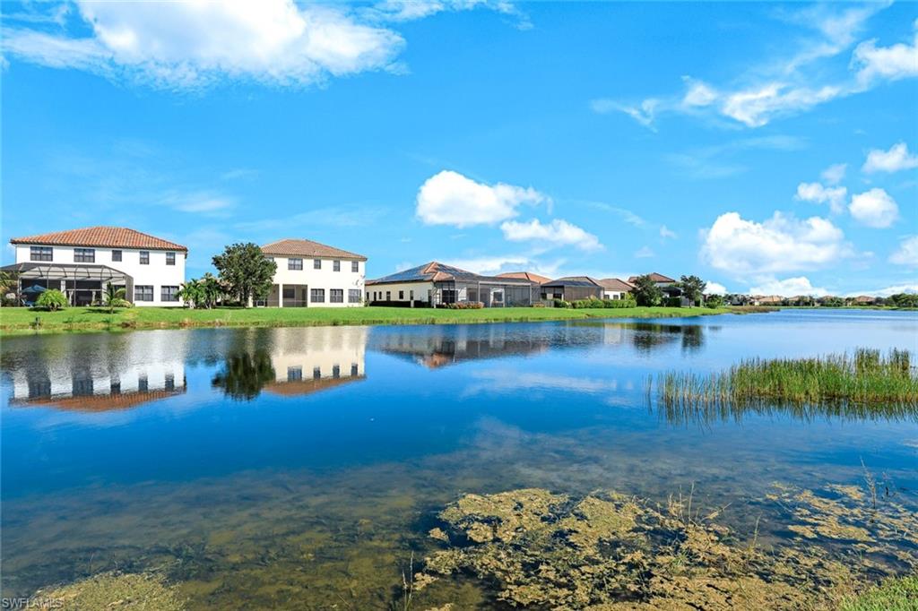 Water view with nearby suburban area