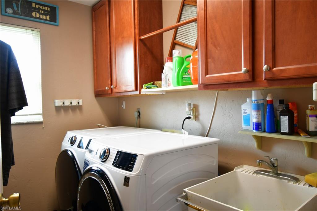 In door laundry with new machines