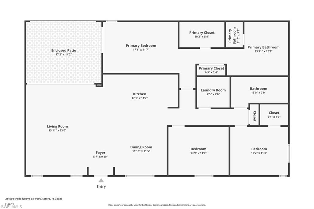 View of floor plan / room layout