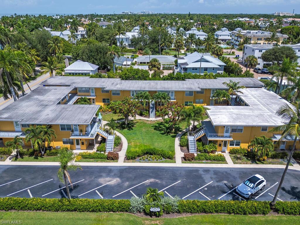 Aerial view of complex