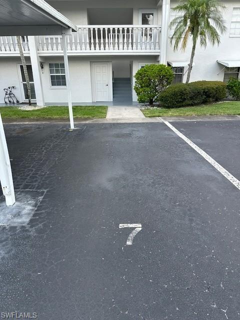 View of parking lot