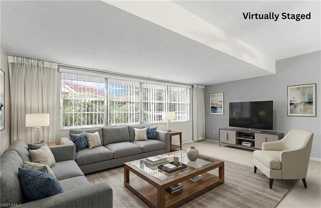 View of living room