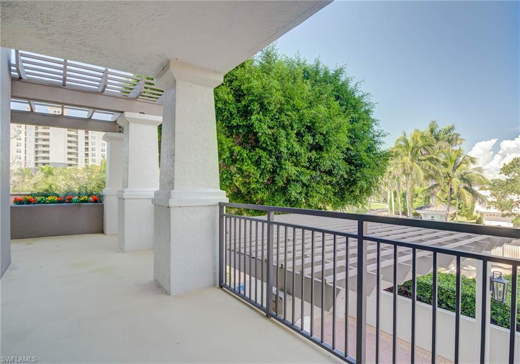 Front Balcony featuring a pergola