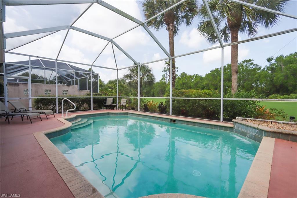 Alternate Pool & Screened Lanai Deck Area View