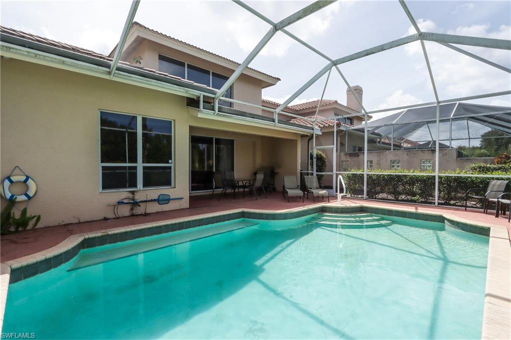 Alternate Pool & Screened Lanai Deck Area View