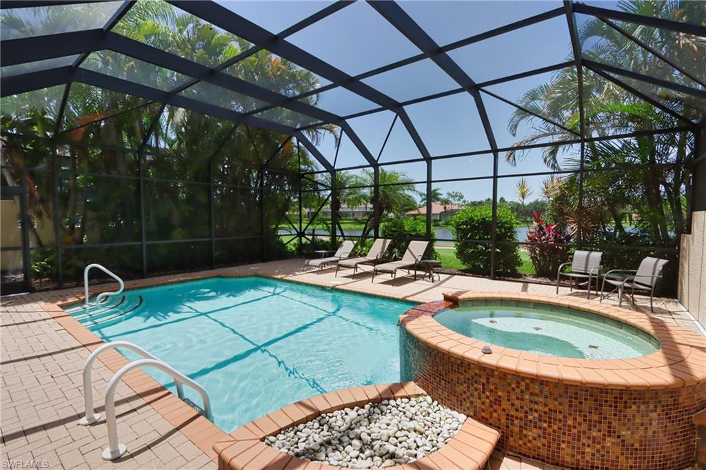 Alternate Pool/Spa & Screened Lanai Deck Area View