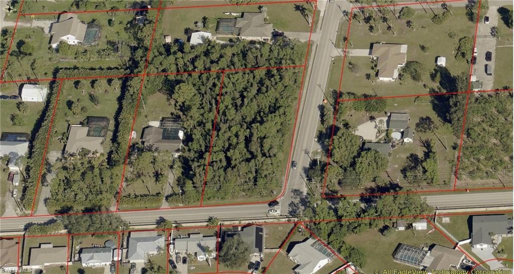 Map of property location with property boundaries highlighted