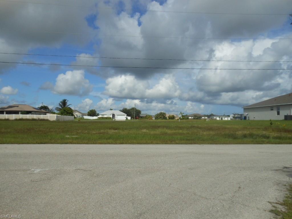 View of asphalt street