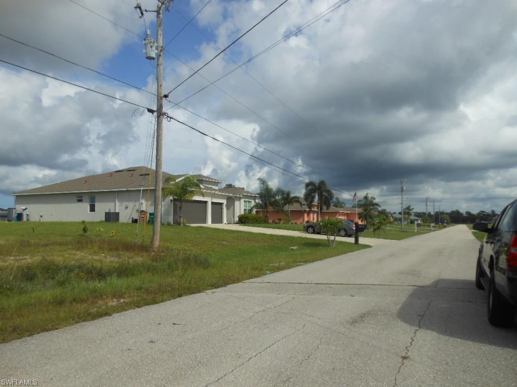 View of asphalt street