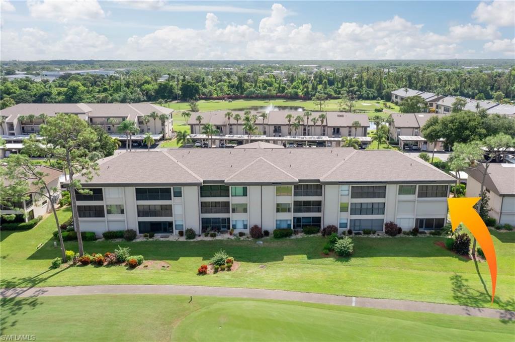 Bird's eye view of a local golf course