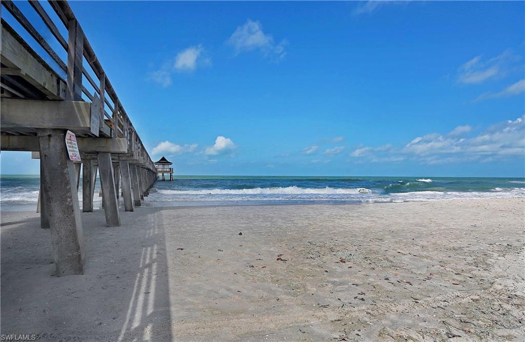 Naples Pier Beach (pier closed, beach is open)