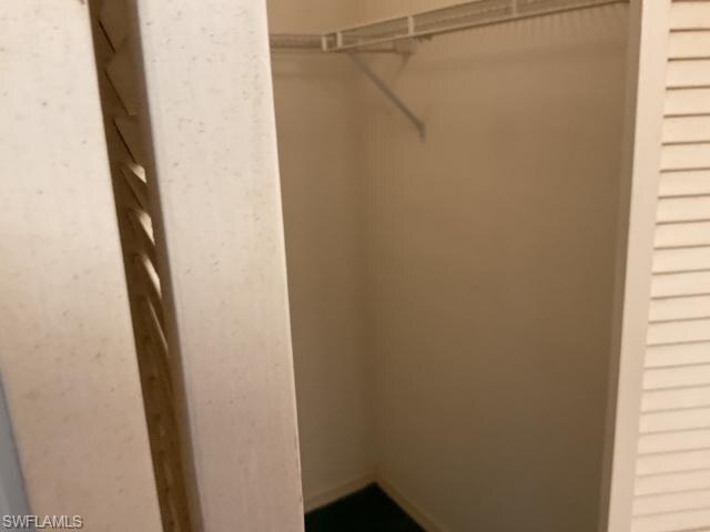 View of spacious closet