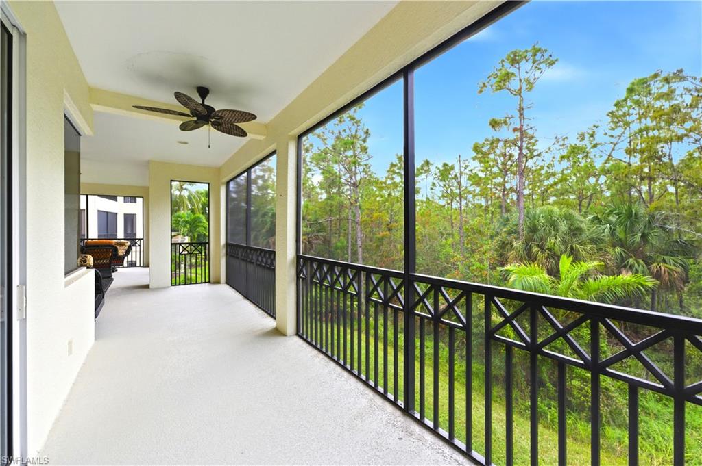 Balcony off master suite..