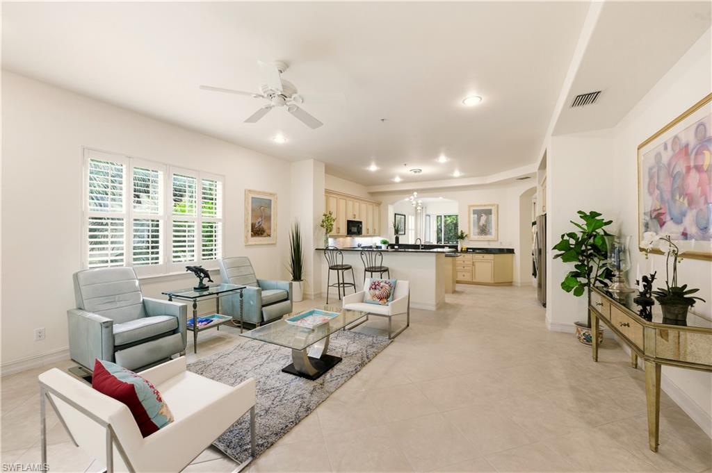 Desirable open floor plan