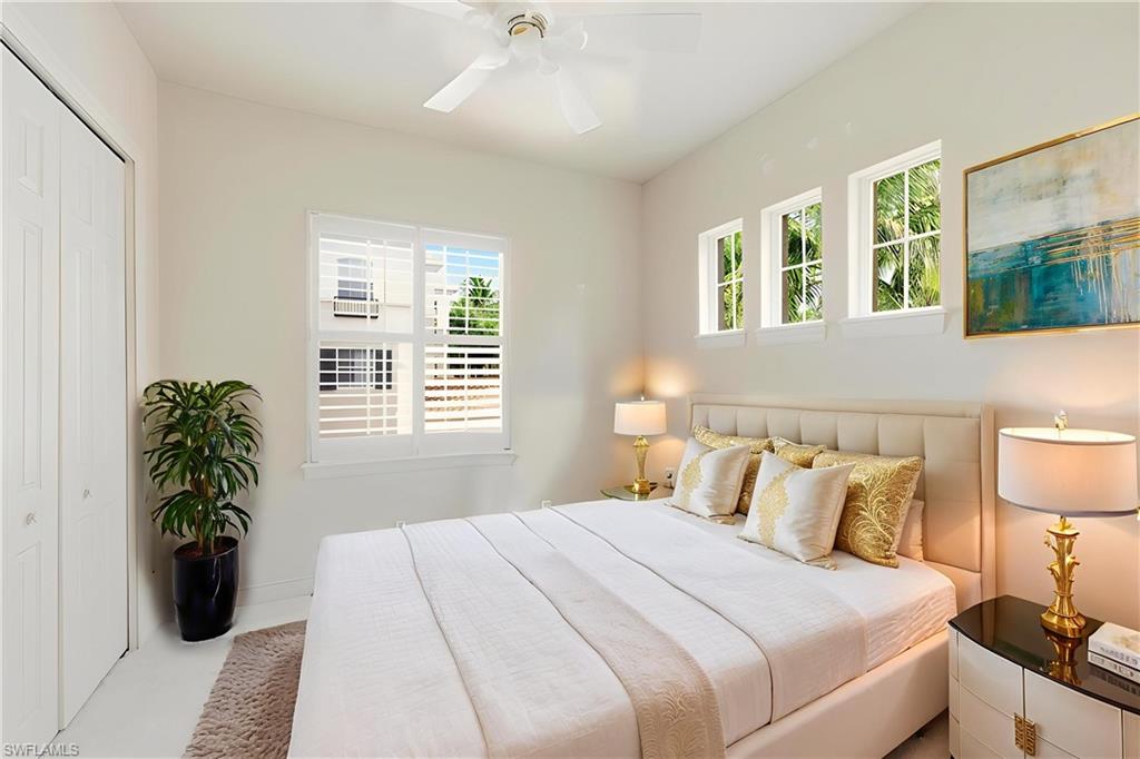 Virtually staged to show furniture options.
