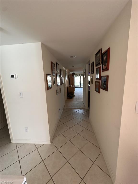 Corridor towards front door