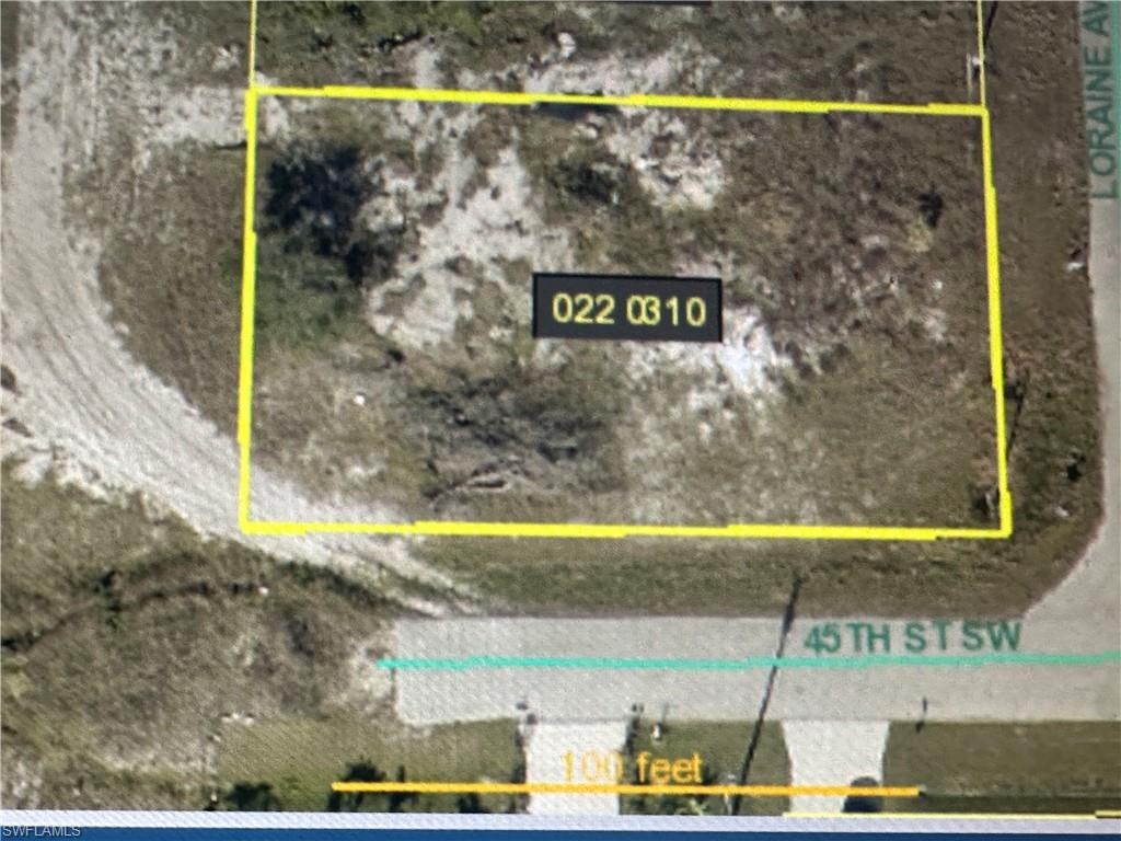Map / location featuring property boundaries highlighted