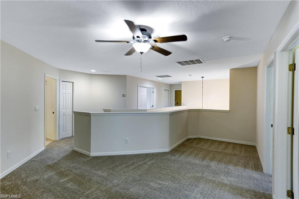 Large loft area ideal for playroom, homework, work-out spaces.
