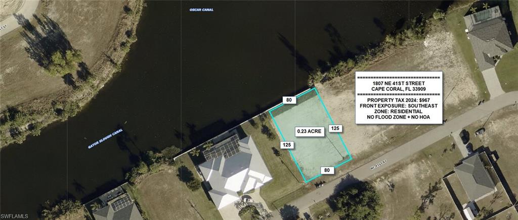 Map / location featuring property parcel outlined