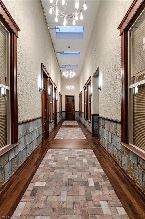 Hallway to unit