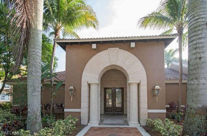 View of exterior entry featuring french doors