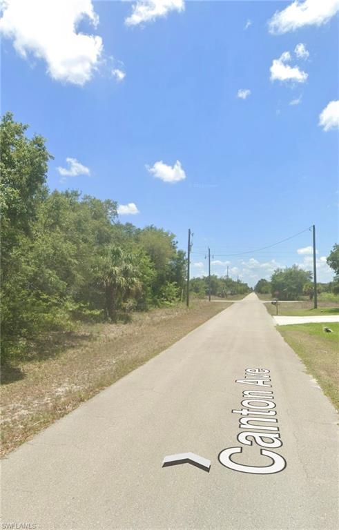 View of asphalt road