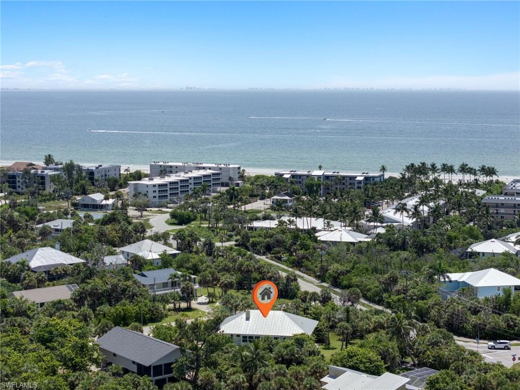 Drone View Shows Proximity to the Gulf