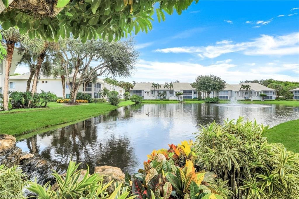 Tropical landscaping throughout the community