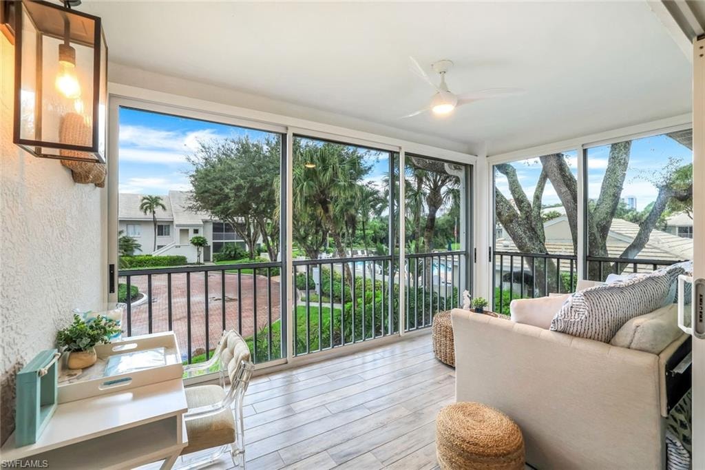 Indoor and outdoor area