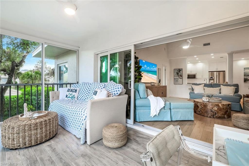 Indoor and outdoor area