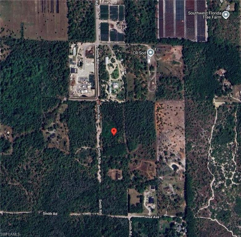 Aerial overview of property's location