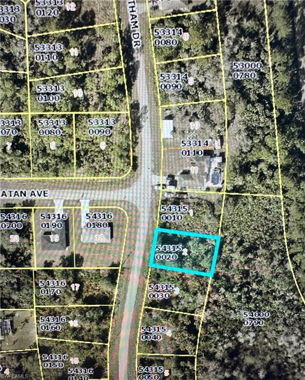 Aerial overview of property's location