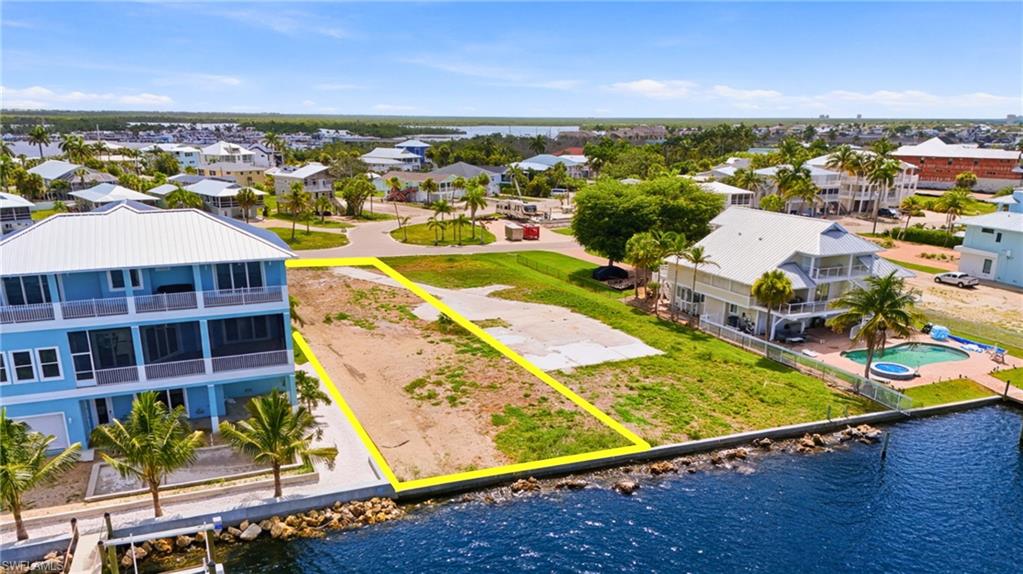 Waterfront residential lot with direct water access- Virtually Edited Image
