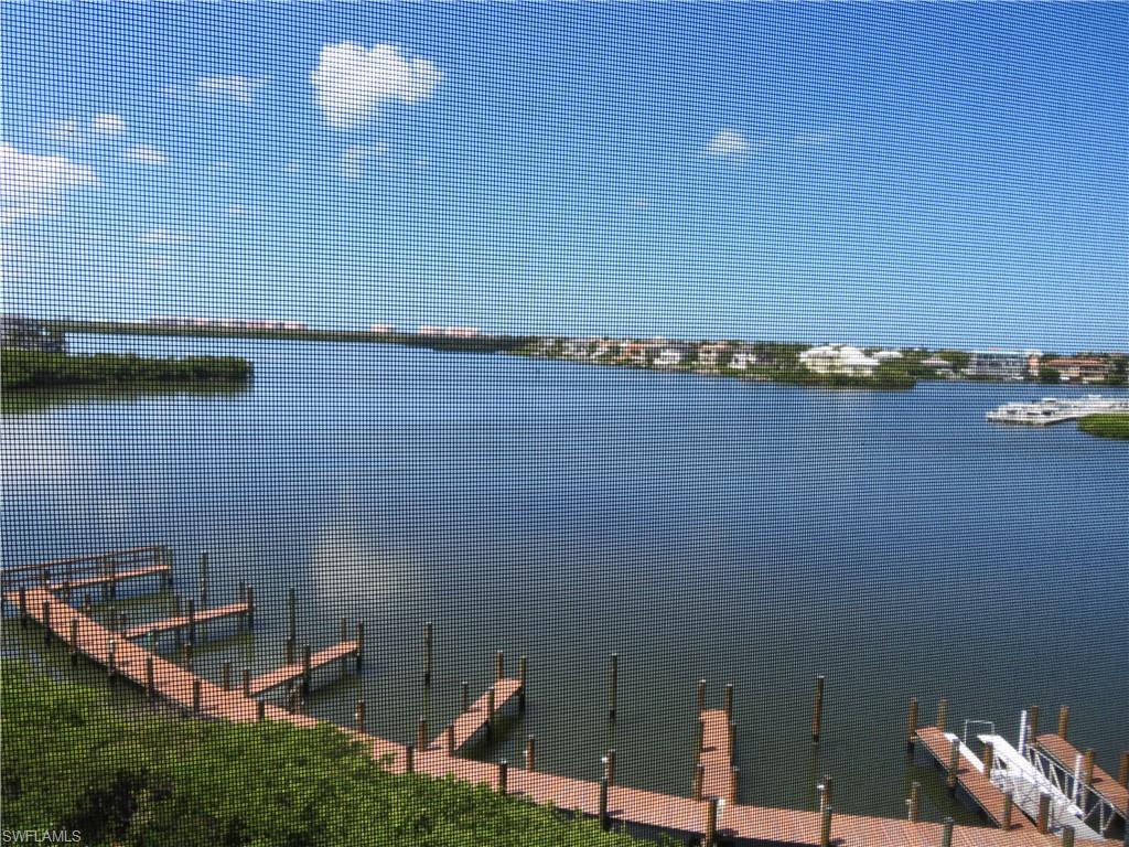 Dock featuring a water view