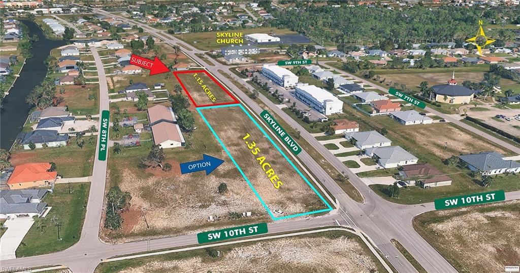 Map / location featuring property parcel outlined