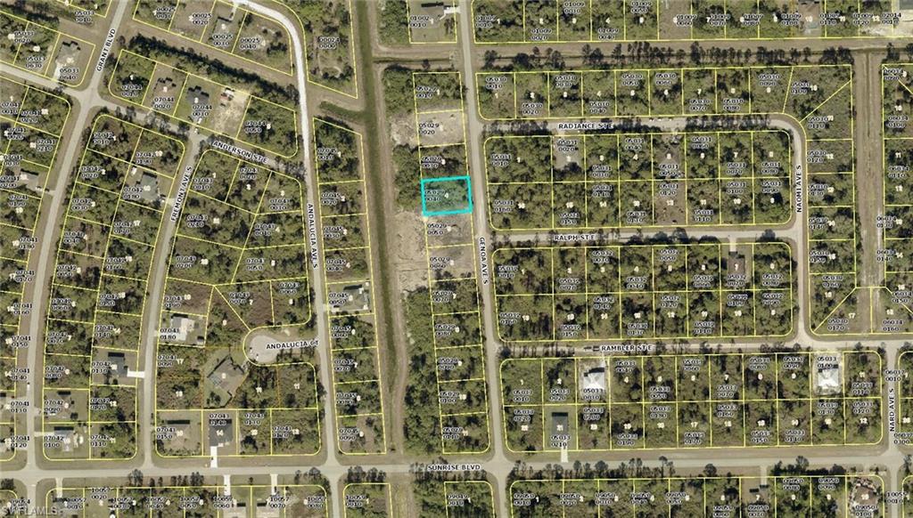 Aerial overview of property's location featuring property parcel outlined