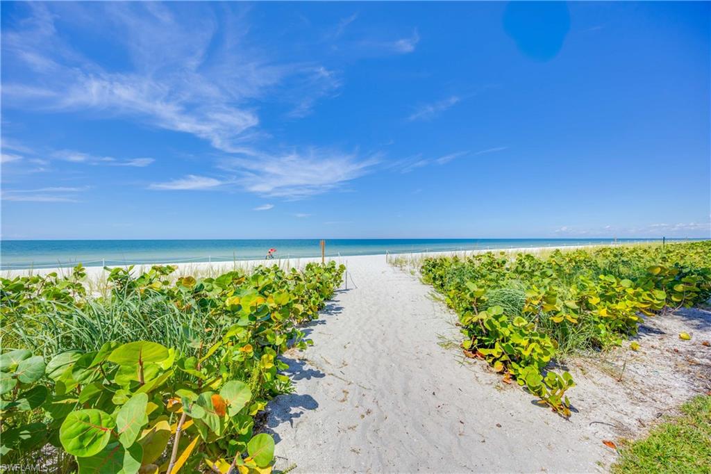 Water view featuring nearby beach