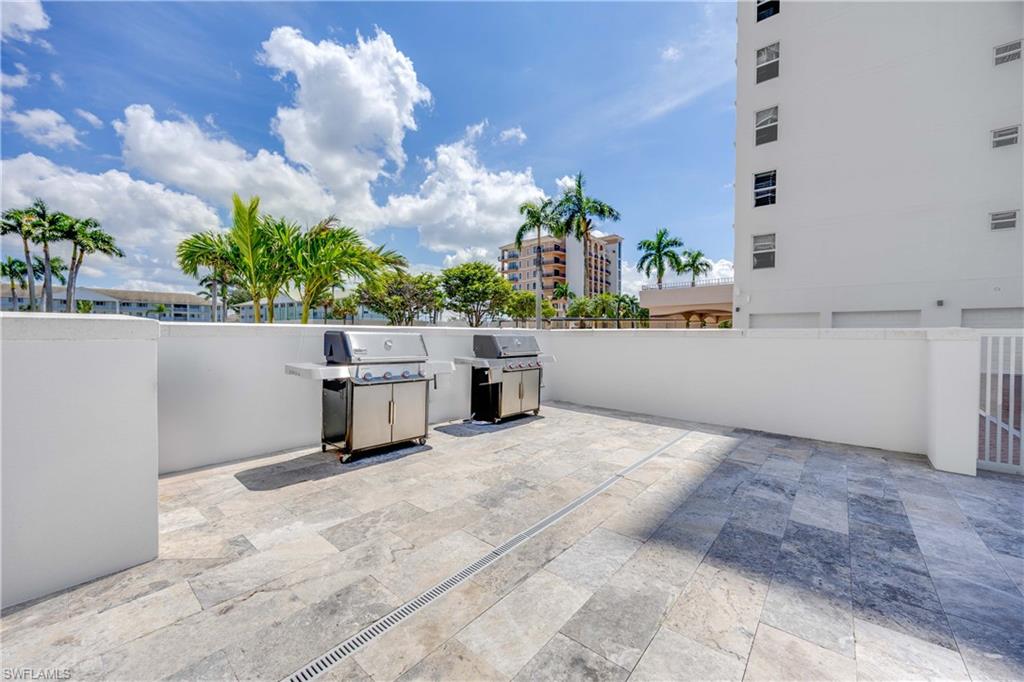 View of patio / terrace with a grill