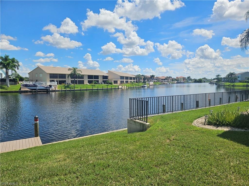 Water view with nearby suburban area