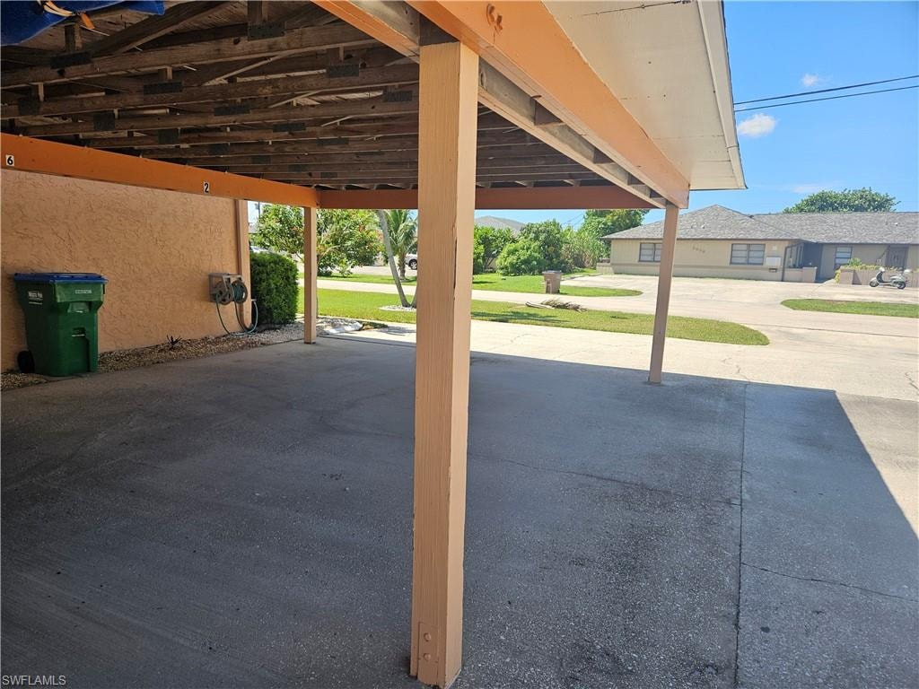 View of patio