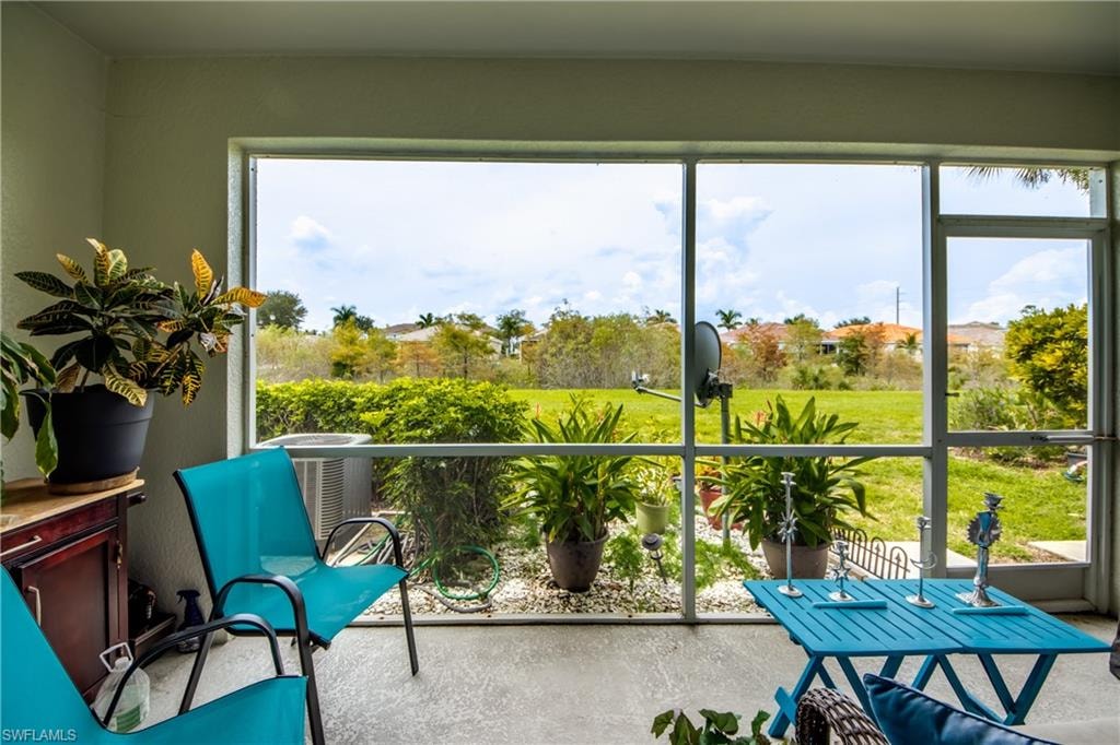 View of screened lanai