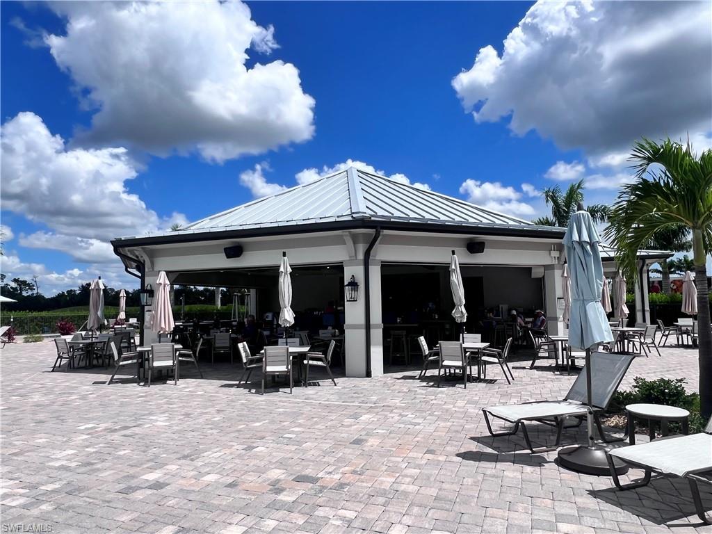 Outdoor Pool Cafe