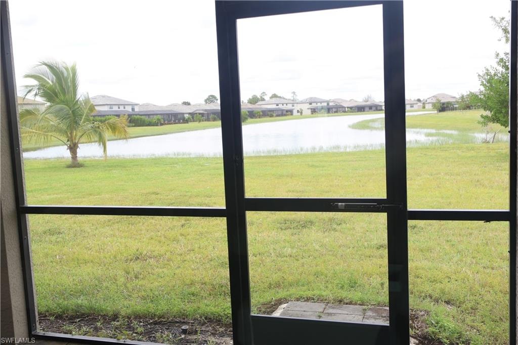 Screened Lanai overlooking Lake
